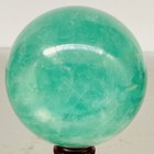 2180G Natural green fluorite Quartz Sphere Crystal Energy Ball Reiki Healing — photo 1