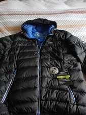 Tesspass Whitman Down Jacket Black Medium Excellent Condition Minimal Use