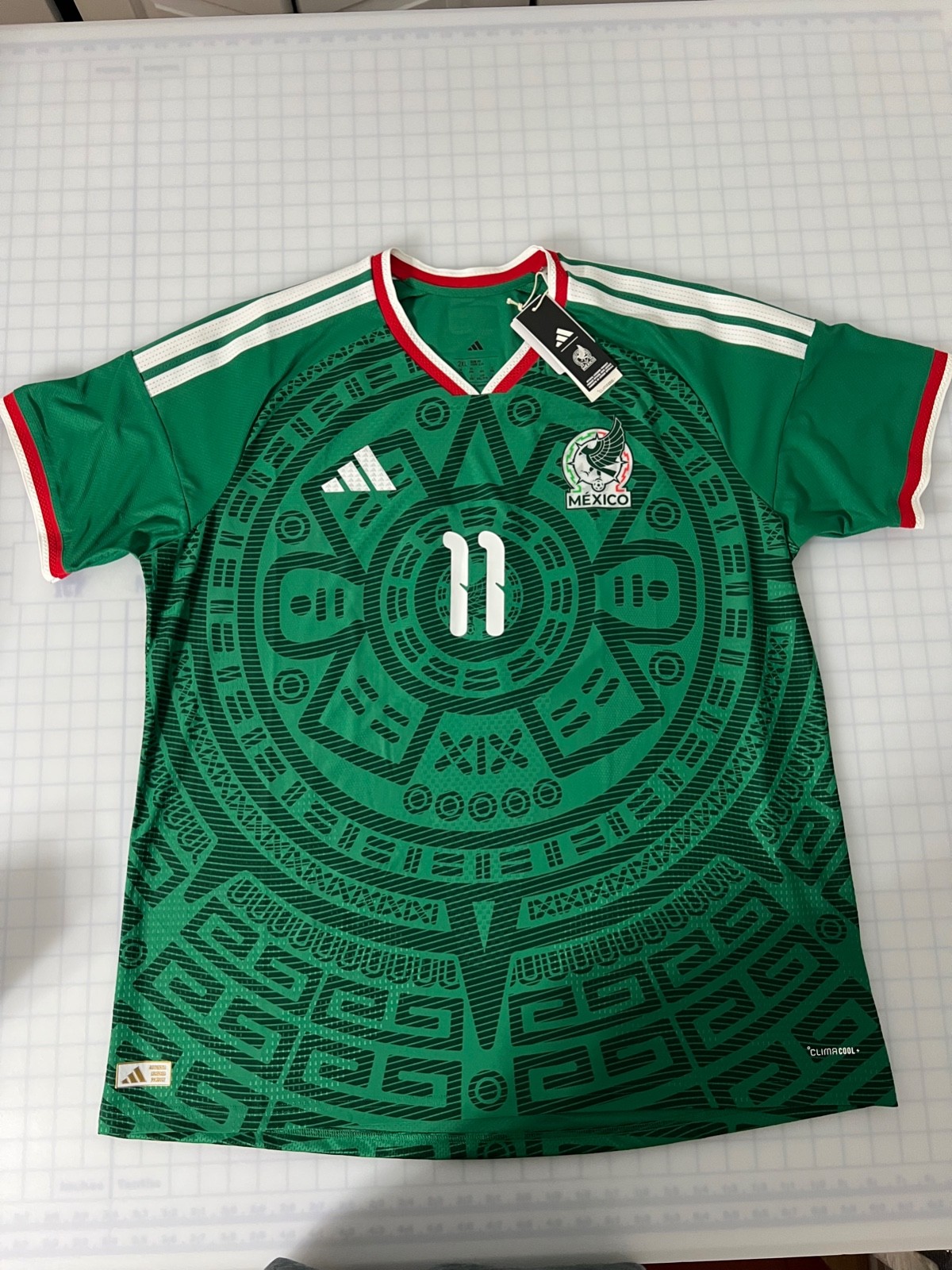 Authentic/Genuine Adidas Mexico Soccer Jersey 2026 - Santi Gimenez