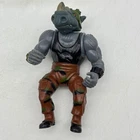 Vintage 1988 Playmates Rocksteady Teenage Mutant Ninja Turtles TMNT 4.5"