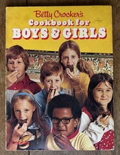 1978 Betty Crocker's Cookbook for Boys and Girls Vintage Paperback