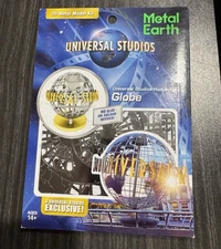 Metal Earth Universal Studios Hollywood globe
