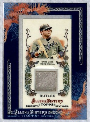 Billy Butler 2011 Topps Allen & Ginter Relics Jersey #AGR-BB Kansas City Royals