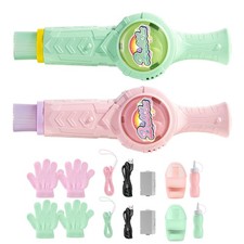 Colorful Smoke Bubble-Machine Elastic Bubble Fog Wand,Fog Smoke Bubble-Machine