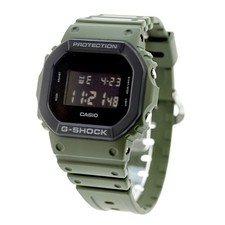 Unused CASIO G-SHOCK DW-5610UU-3DR Olive Green Quartz Digital Men Watch in Box