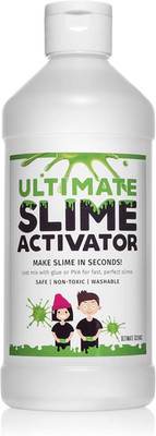 Slime Activator 16Oz - Easy-To-Use, Washable, Stretchy Borax Solution - Works wi