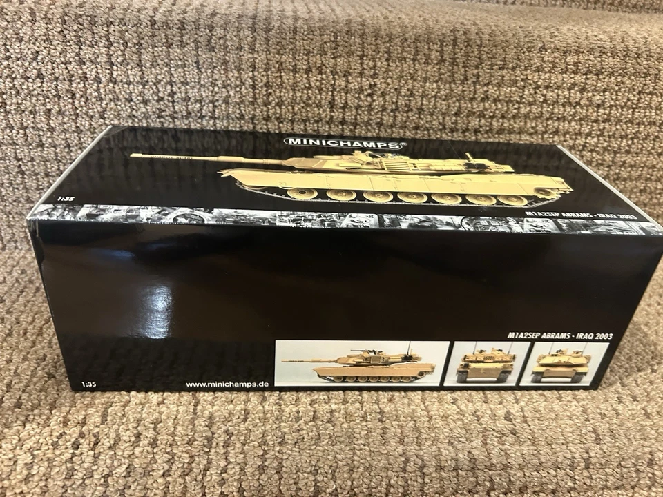 Minichamps 1:35 U.S. M1A2SEP Abrams, 'Charlie Scarf' Iraq 2003, No. 350043000 - Image 3 of 4