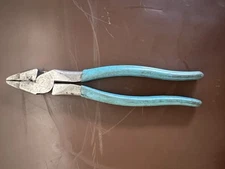 Channellock 9.5" Linesman Pliers with Cutters, #369 Made in USA  Good