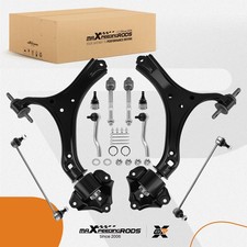 Front Lower Control Arms Sway Bars Tie Rods for 2013-2017 Honda Accord Acura TLX