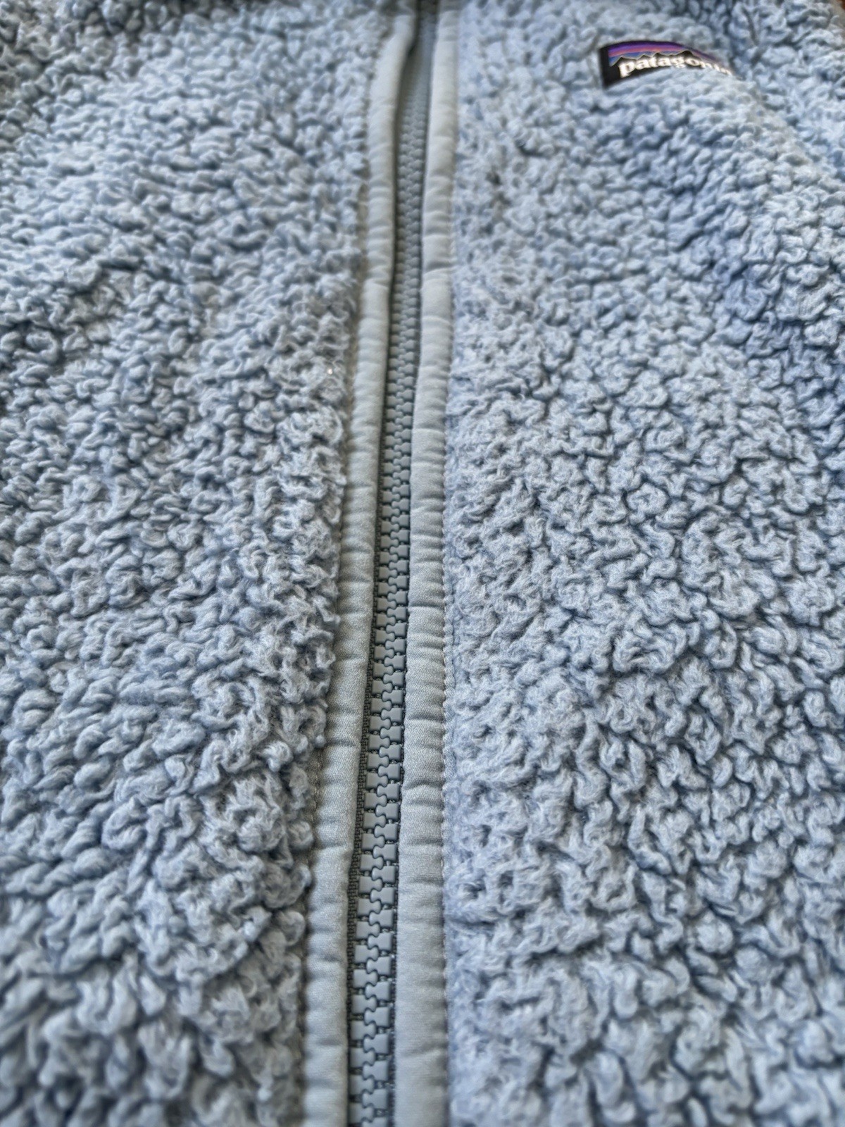 Patagonia Girls Los Gatos Fleece Vest Kids Girls Size XS 5-6 Berlin Light Blue thumbnail 22