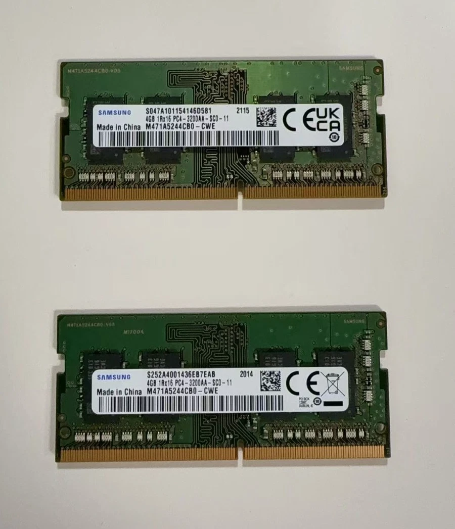 Samsung DDR4 SDRAM 4 GB Capacity per Module Memory (RAM) for sale