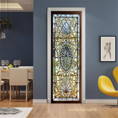 3D Tür Wand Aufkleber Abziehbilder Wasserdicht Selbstklebend Home Szene Dekor Wandbild - Bild 5 von 29