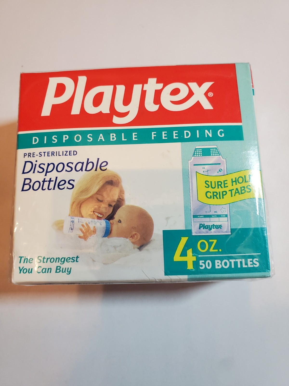 Playtex 4oz Disposable Baby Bottle Liner Bags 50 Count