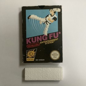 NINTENDO NES SPIEL OVP - KUNG FU - PAL VERSION ANLEITUNG 