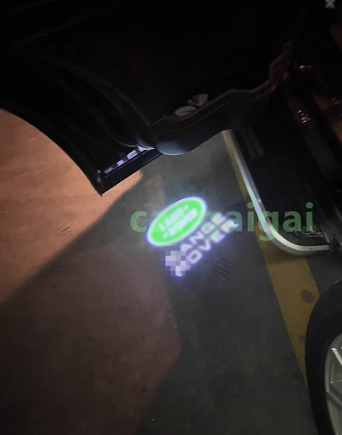 4pcs LED 3D Door Welcome Courtesy Ghost Shadow Lights For Range Rover 2003-23 Foto 2 de 4