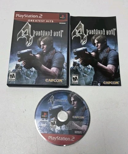 Resident Evil 4 PS2 PlayStation 2 Complete With Manual Tested