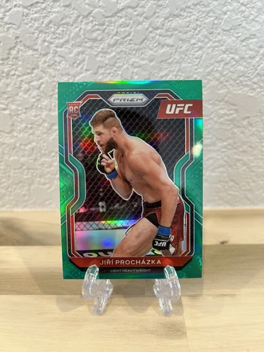 2021 Panini Prizm UFC - Green Prizm #84 Jiri Prochazka (RC)