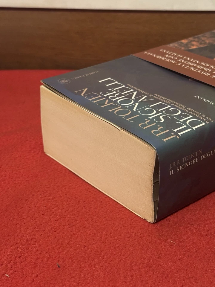 J.R.R Tolkien Il Signore Degli Anelli Prima Edizione Bompiani 2003 Mappa Alliata - Immagine 4 di 4