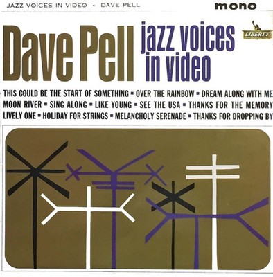 Dave Pell - Jazz Voices In Video - Used Vinyl Record - E34z