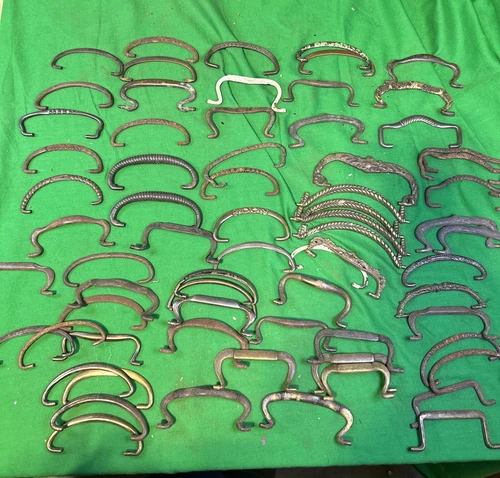 65 Plus Antique Vintage Victorian Assorted Drawer Pulls Handle Bails Hardware