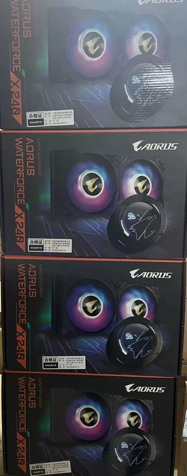 GIGABYTE AORUS Waterforce X240 Water Cooling Liquid Cooler Intel AMD 120mm - Image 2 of 4
