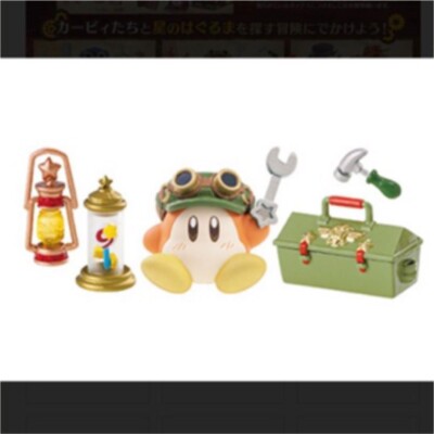 Kirby Dreamy Gear 6 Full Set Figure Re-Ment Dedede Meta Night