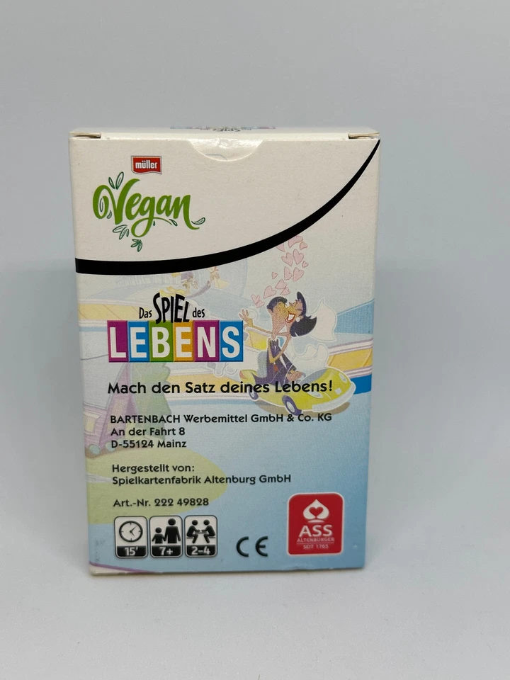 Das Spiel des Lebens Pocket Spiel Kartenspiel Reisespiel Gesellschaftsspiel Neu - Bild 2 von 4