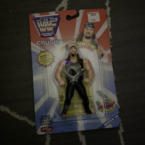 1997 WWF WWE Just Toys Crush bendie Bend-ems Wrest...