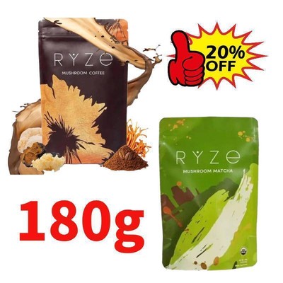 Ryze Organic|Mushroom Matcha | RYZE MUSHROOM COFFEE