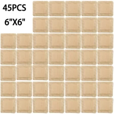 45PCS Silicone Foam Dressing with Border Adhesive 6"X6" Bordered Wound Dressing