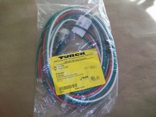 Turck Molded Bulkhead Cordset BKFV 44-3/14.5/NPT   4 POLE   NEW