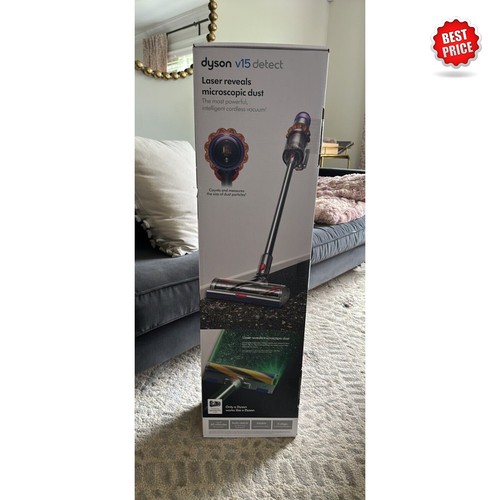 Dyson V15 Detect cordless stick vacuum cleanerSV22 WITH 9 TOOLS eBay