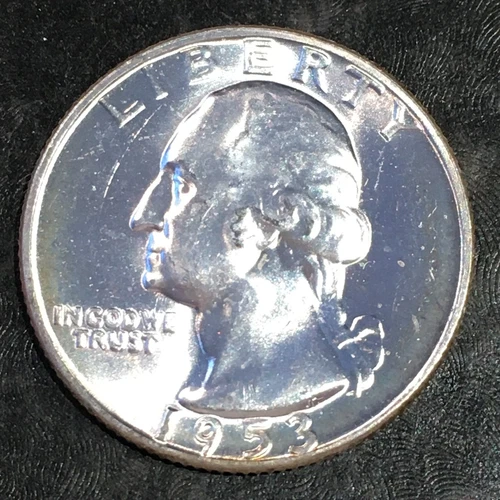 1953 Washington Quarter - Original Uncirculated - High Quality Scans #P571