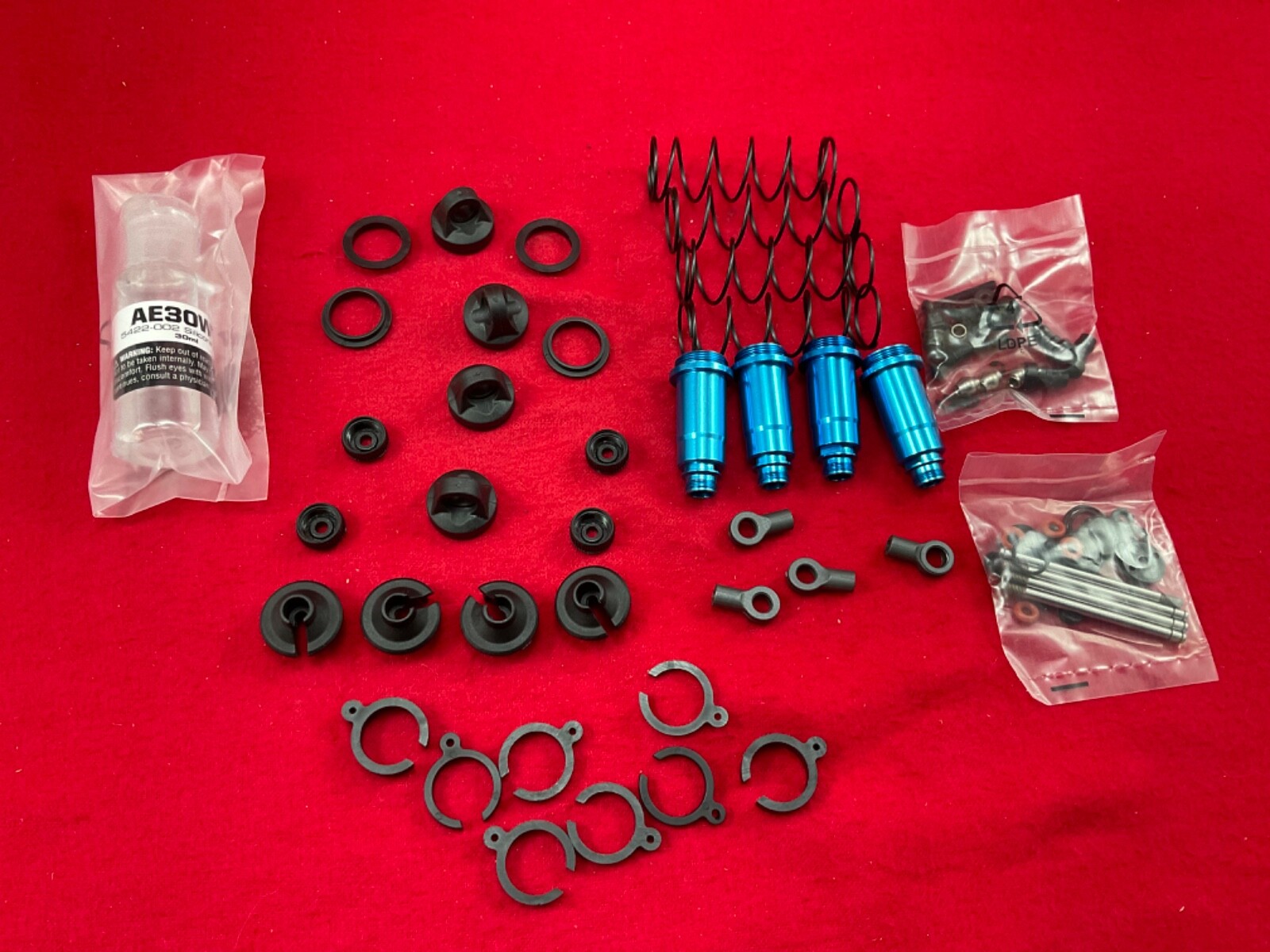 TEAM ASSOCIATED DR10 Team Kit 12mm Shock Absorber Set, shocks