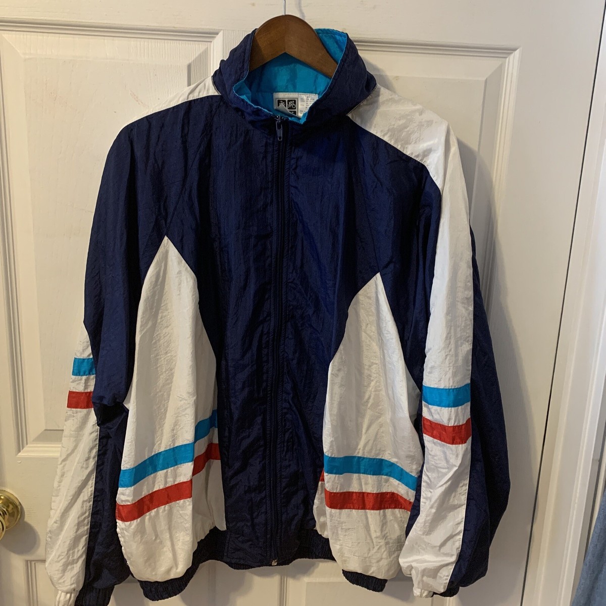 Vintage 90s Active Wear SZ XL Mens/Womens Nylon Windbreaker