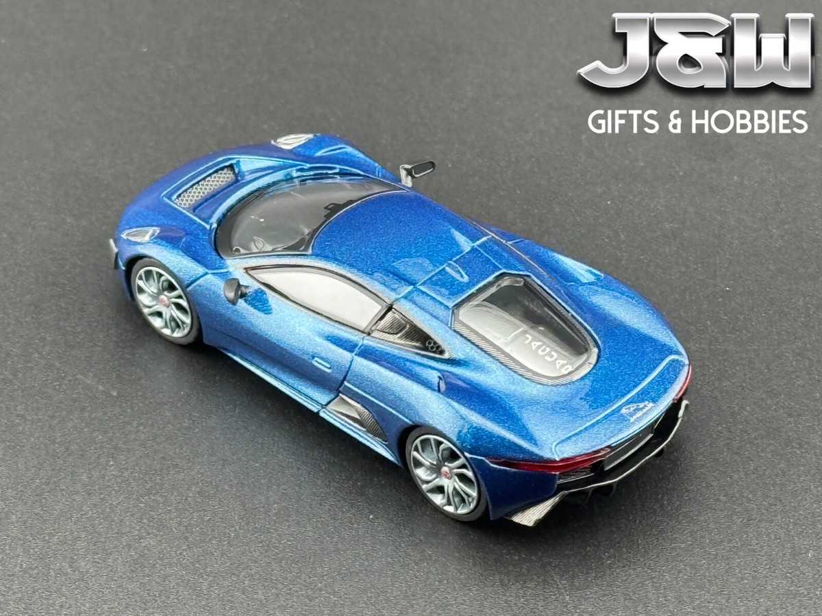 Mini GT Jaguar C-X75 Blue #884 1/64 | eBay