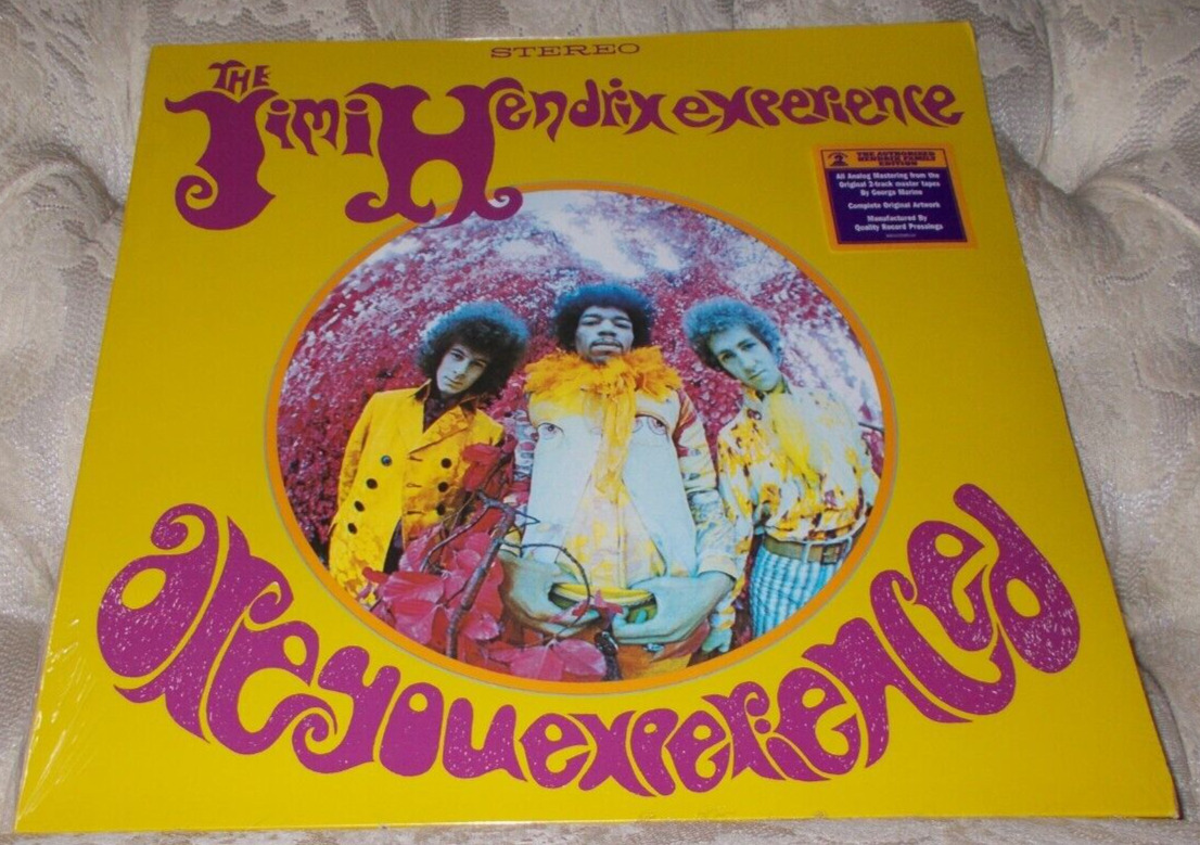 👀 JIMI HENDRIX EXPERIENCE "ARE YOU EXPERIENCED" SEALED 2014 LP LOOK WOW 👀