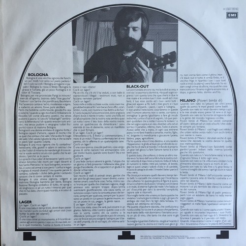 Francesco Guccini – Metropolis - Vinyl 12" LP 33 rpm - 1981 EX+ PRIMA STAMPA - Foto 4 di 6