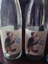 empty alcohol bottles for upcycling, craft, display (2 x Quevedo Radiante 750ml)