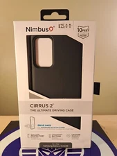 NIMBUS CIRRUS 2 CELL PHONE PROTECTOR CASE FOR SAMSUNG GALAXY NOTE20 BLACK