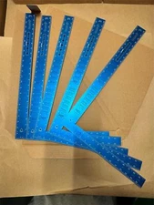 5x Pack Lot Empire True Blue 16" x 24" Hi-Vis Laser Etched Framing Square 1190