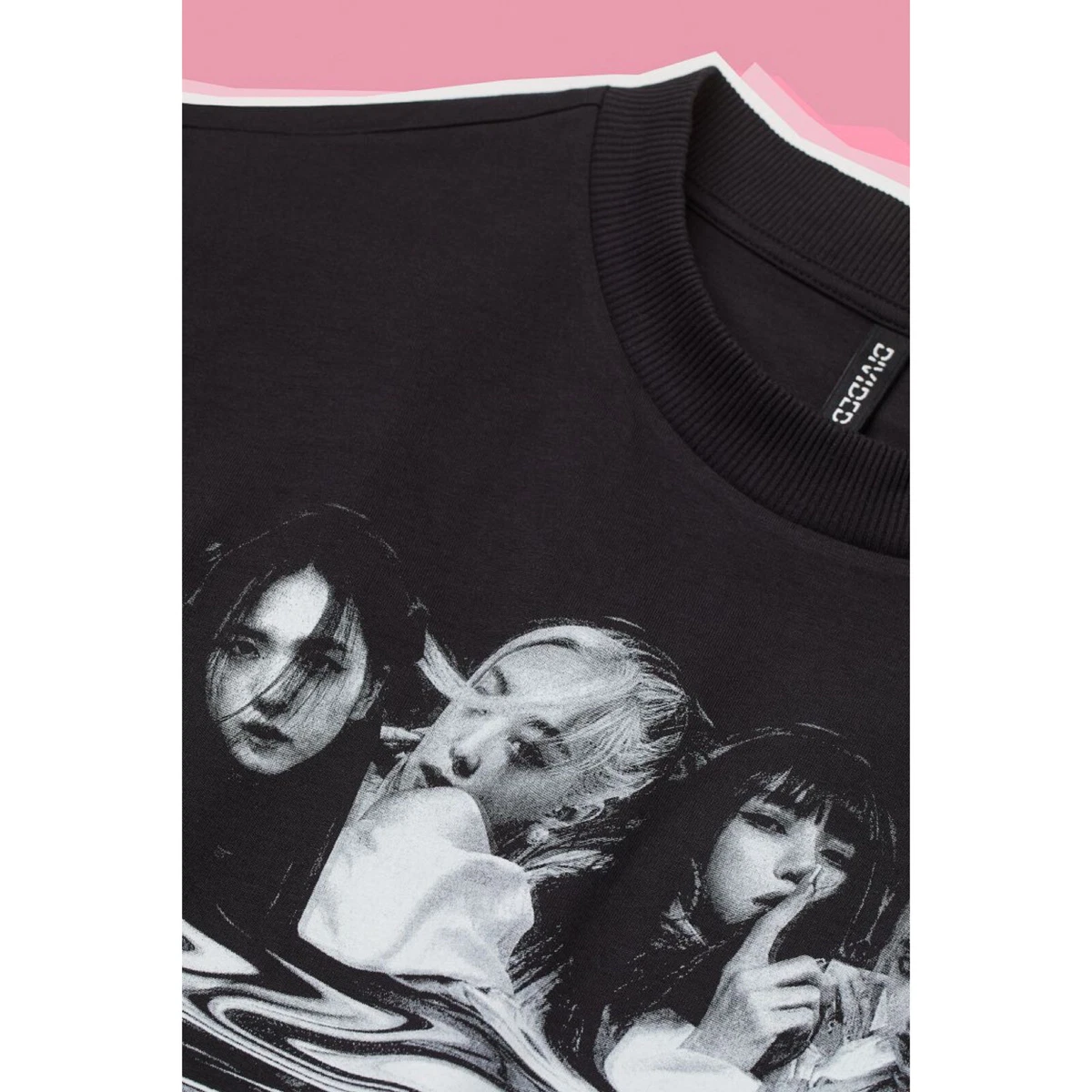 blackpink t shirt h&m