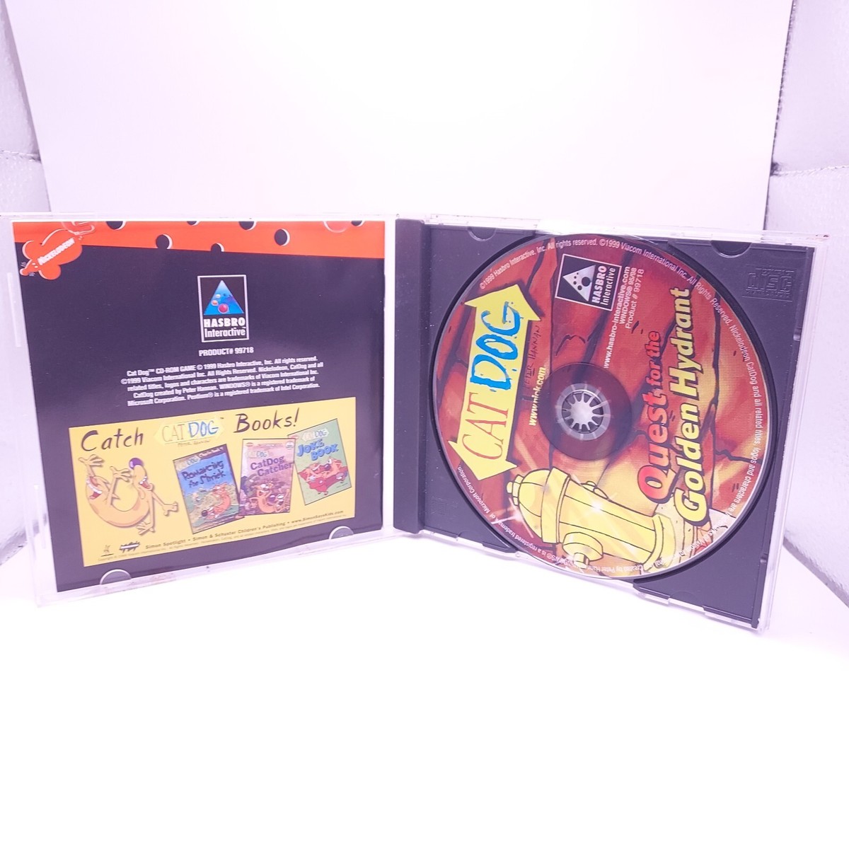 CatDog Quest For The Golden Hydrant PC CD-ROM 1999 Hasbro Int. for