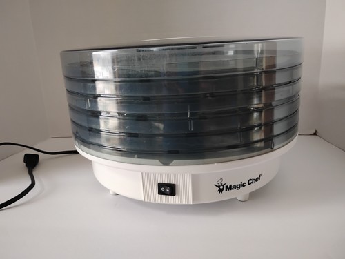 MAGIC CHEF Food Dehydrator 5 Stackable Trays fruit roll insert IN BOX - Picture 3 of 13