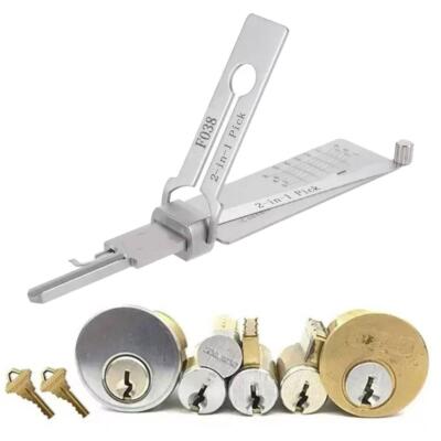 2 In 1 Lock Key Precision Hook And Pick Set O-Ring Pick-up Kits Repair Tool