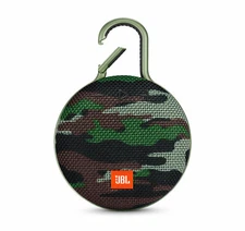 JBL Clip 3 Camouflage Portable BT Speaker (Open Box) Damaged Manufacturers Box