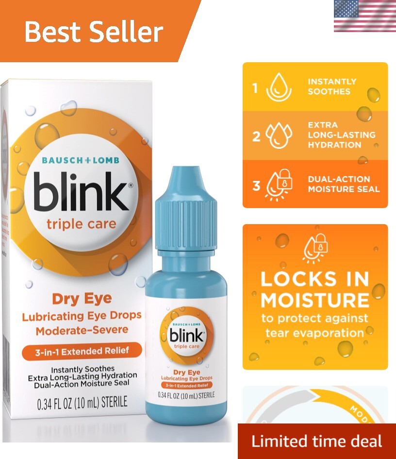- Instant Relief For Severe Dry Eyes, 0.34 Fl Oz