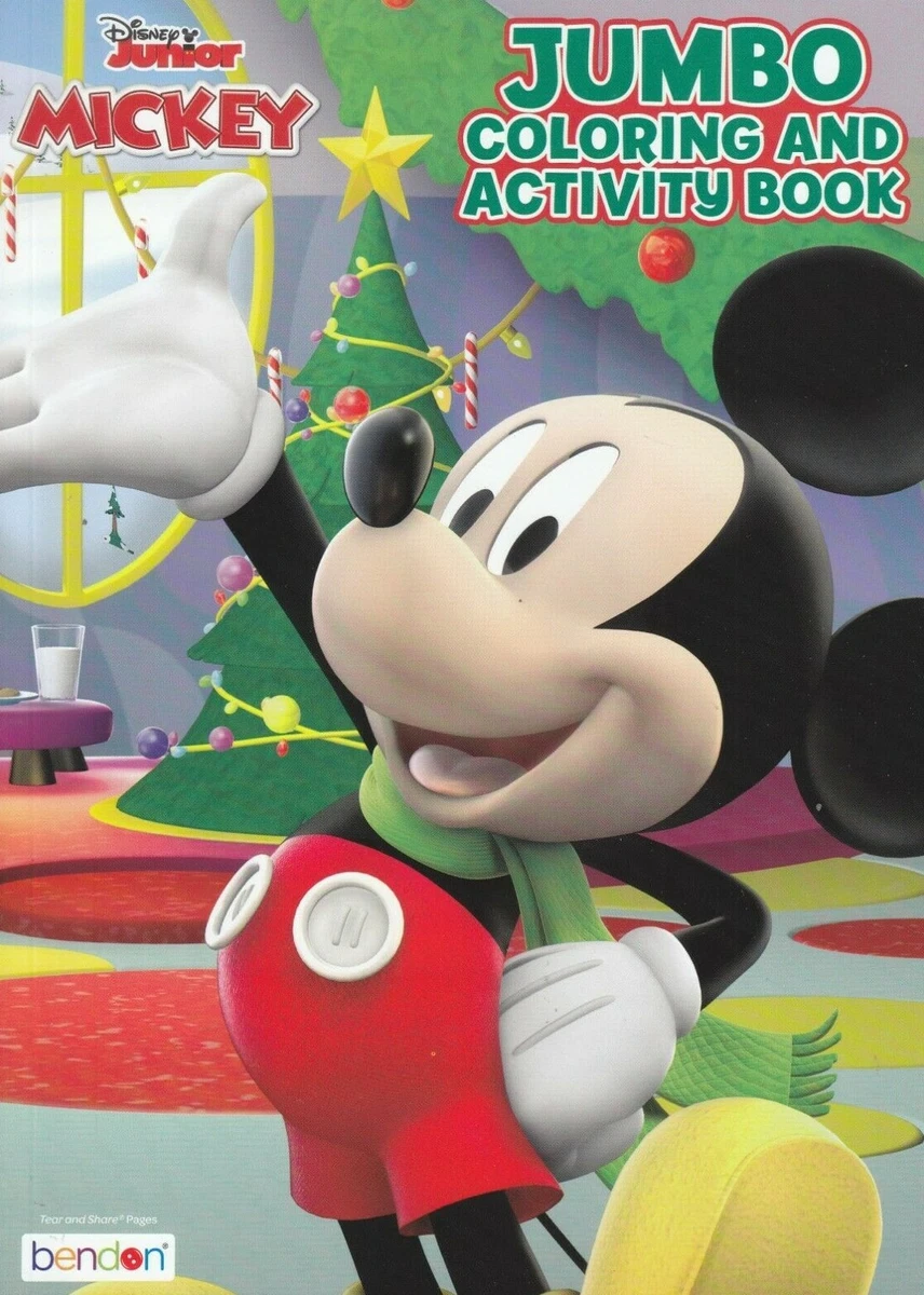 Disney Coloring Pages Mickey Mouse Christmas
