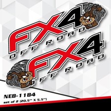 For Ford Fx4 Custom Taz Off Road Decals Stickers Truck 4x4 Bed Side Neb-1184 For Ford Fx4 Custom Taz Off Road Decals Stickers Truck 4x4 Bed Side Neb-1184