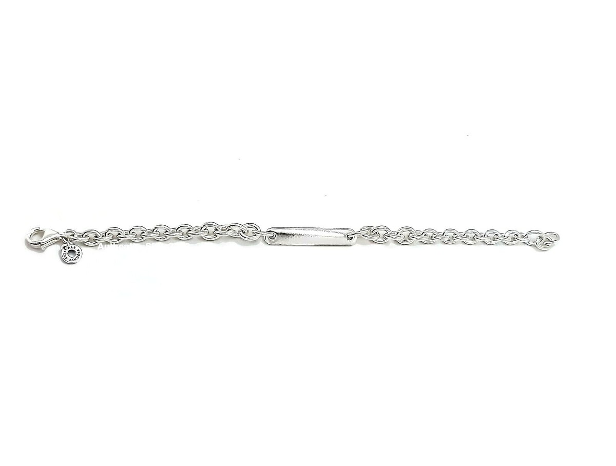 NEW 100% Authentic PANDORA 925 Ale Engravable Bar Link NEW 100% Authentic PANDORA 925 Ale Engravable Bar Link